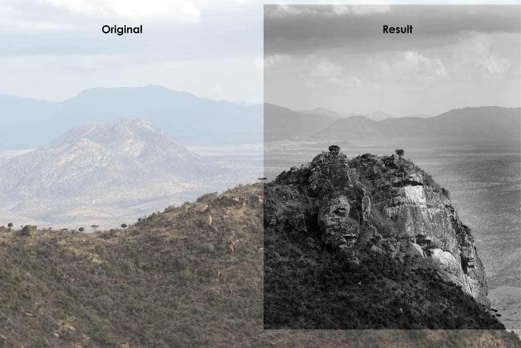 Berge und Täler in Kenia